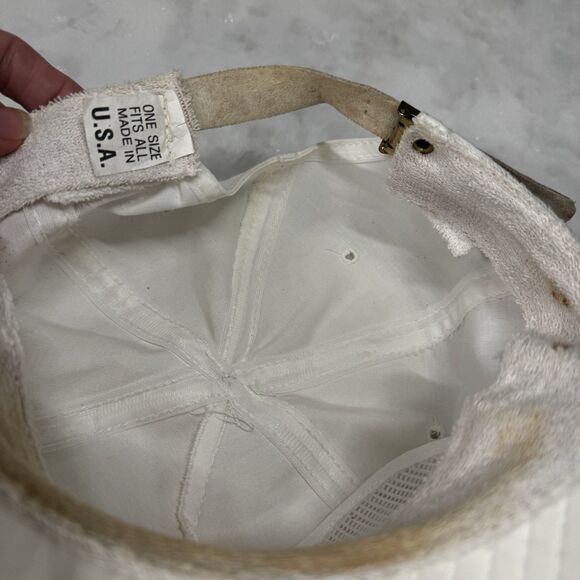 Vintage RC Cola Soft Drink Soda Made in USA White Hat - Picture 9 of 9